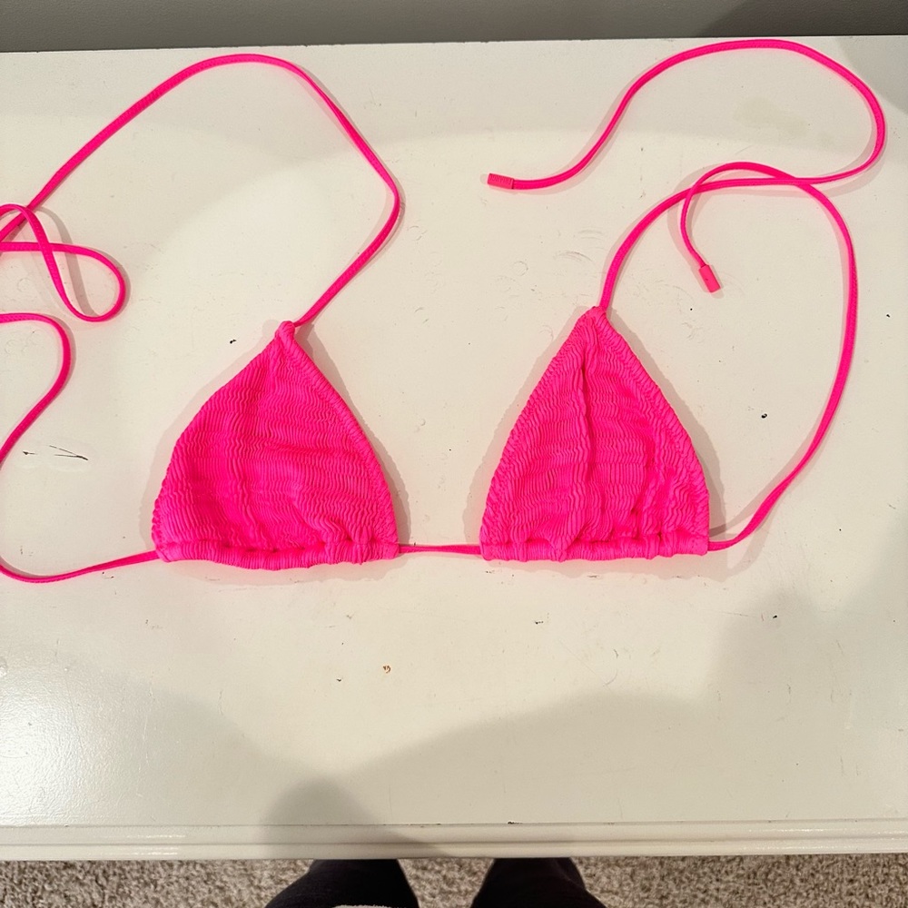 Triangl top size large never worn - $45